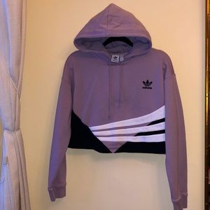 Adidas cropped hoodie